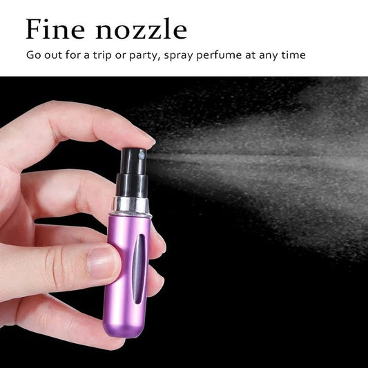 Pack of 5 New Mini Refillable Perfume Bottle For Travel, Perfume Atomizer Bottle, Refillable Perfume Bottle